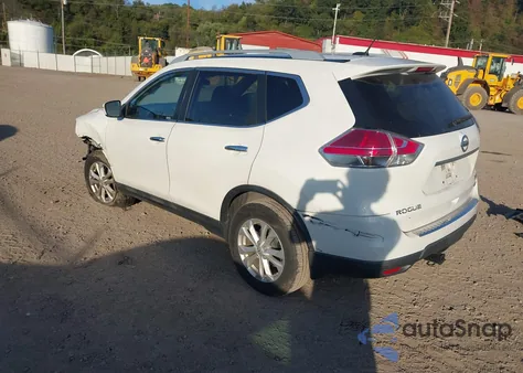 2014 Nissan Rogue Sv from USA, damaged, VIN 5N1AT2MV1EC860715
